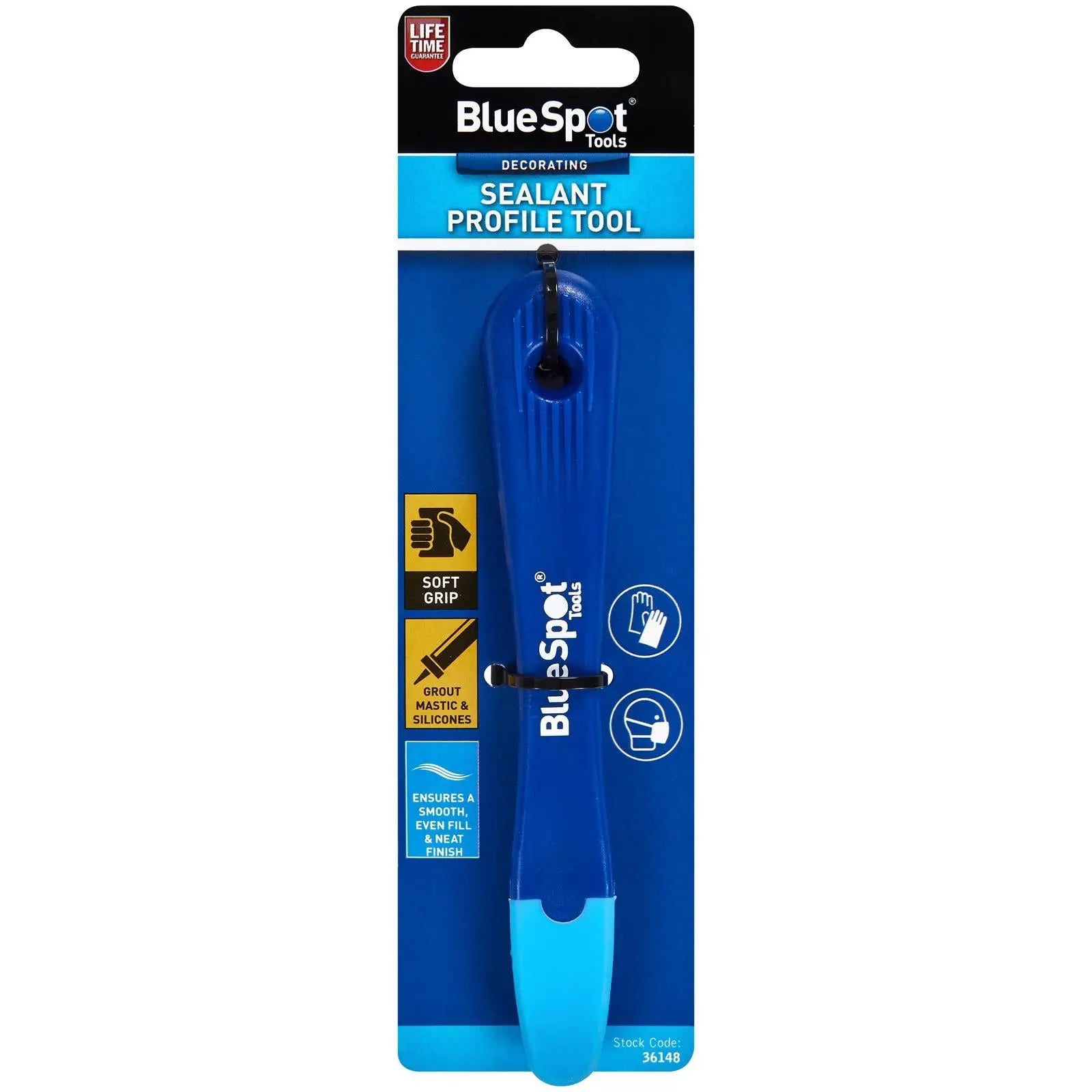 BlueSpot Sealant Profile Tool 145mm  White Rose Tools