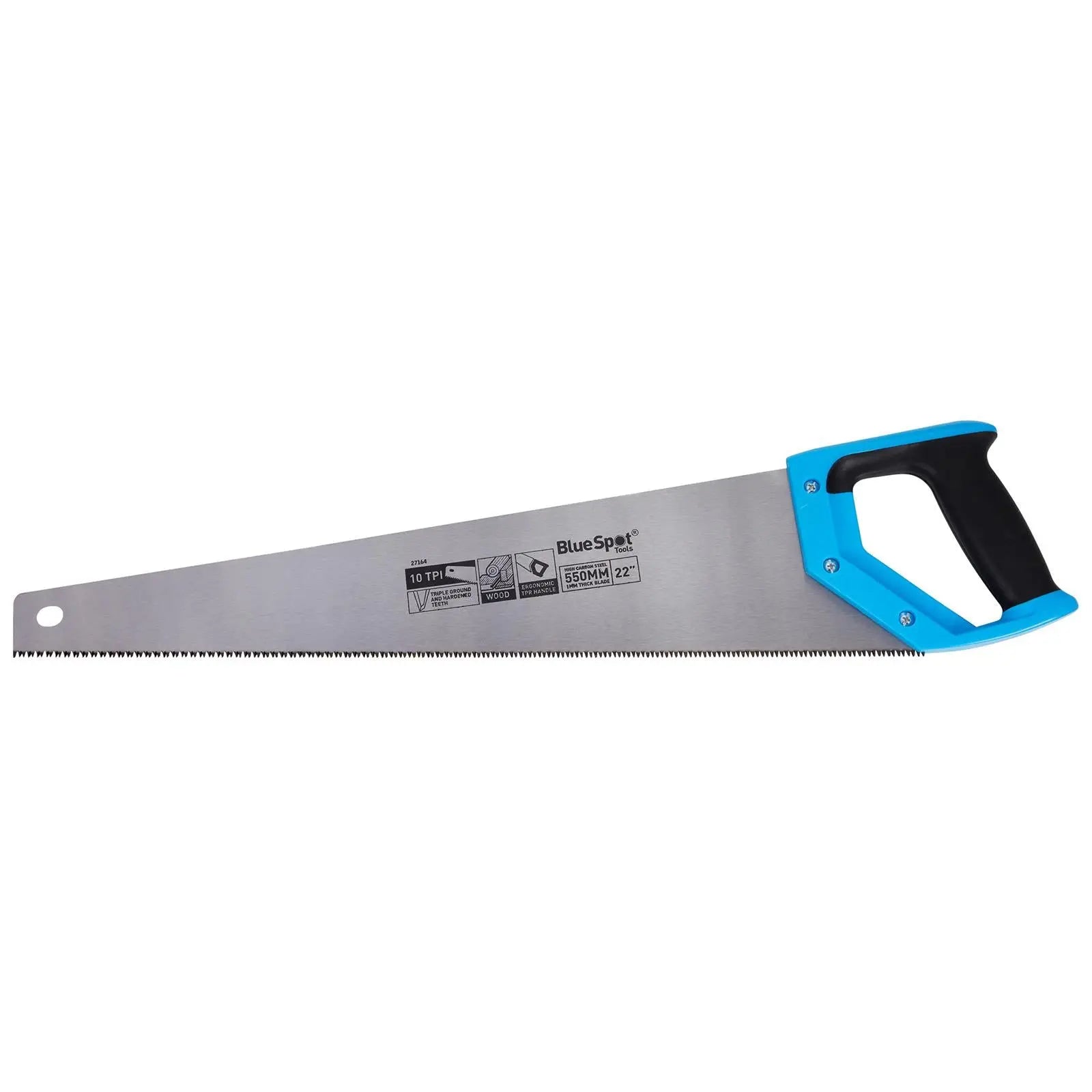 BlueSpot Second Fix Saw 550mm 22  White Rose Tools