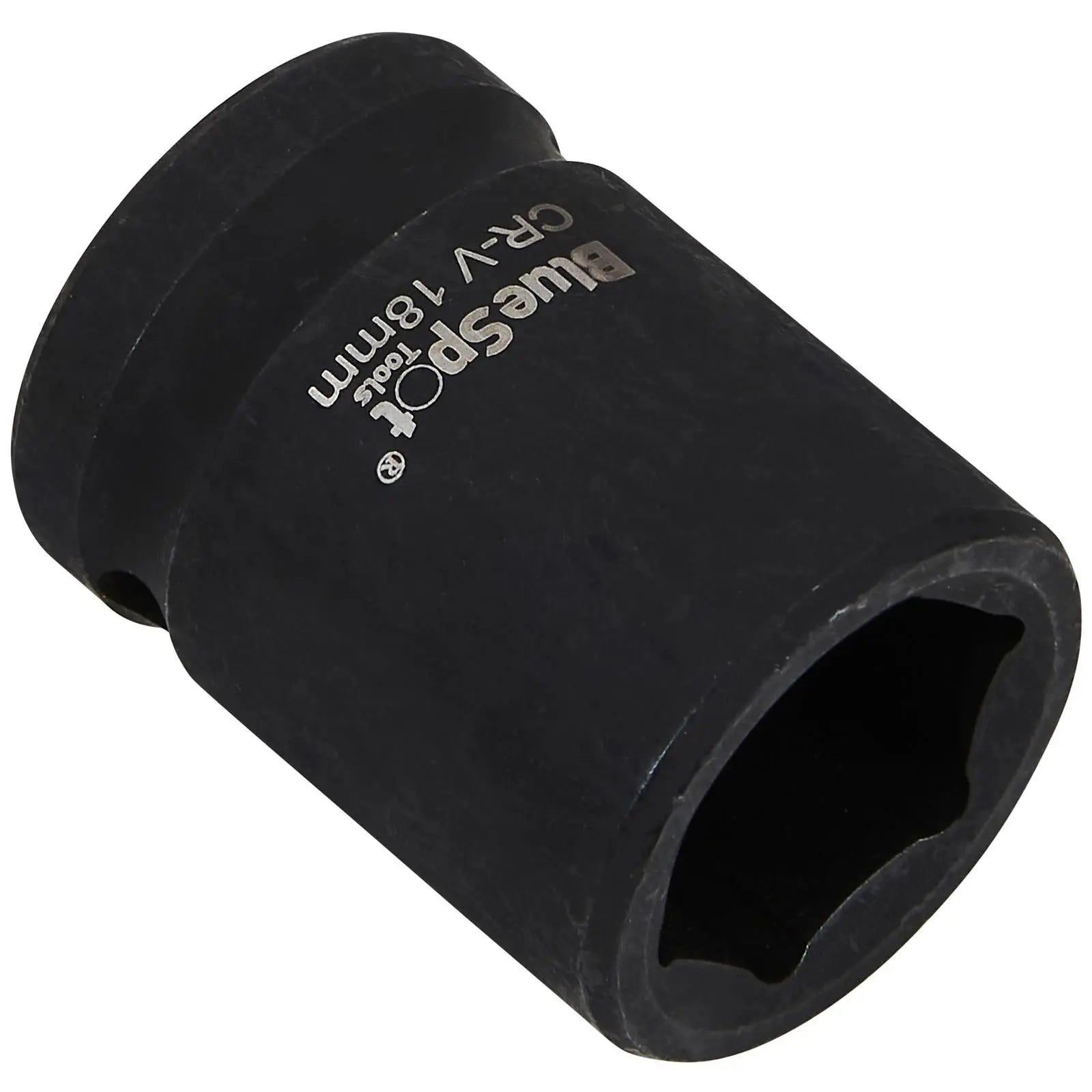 BlueSpot Shallow Impact Hex Socket 1/2" Drive 8-32mm - Choose Size  White Rose Tools