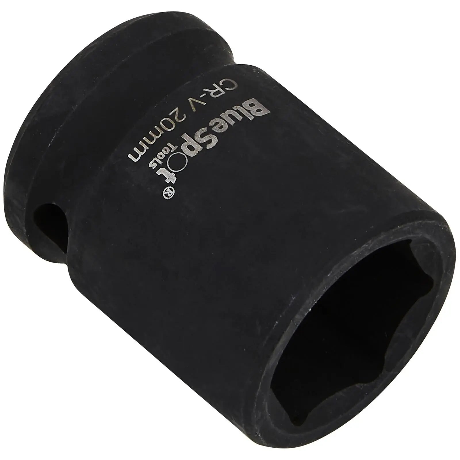 BlueSpot Shallow Impact Hex Socket 1/2" Drive 8-32mm - Choose Size  White Rose Tools