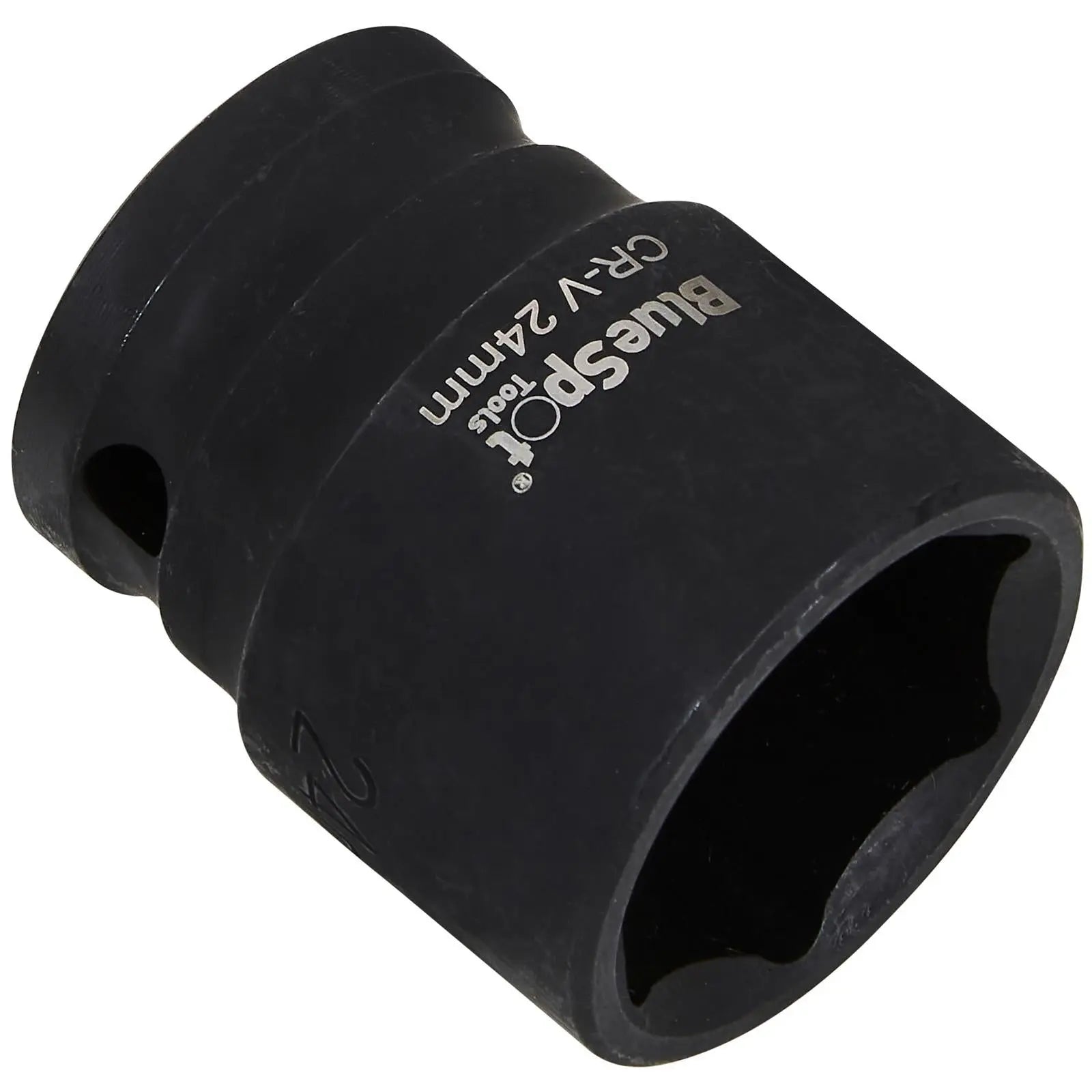 BlueSpot Shallow Impact Hex Socket 1/2" Drive 8-32mm - Choose Size  White Rose Tools