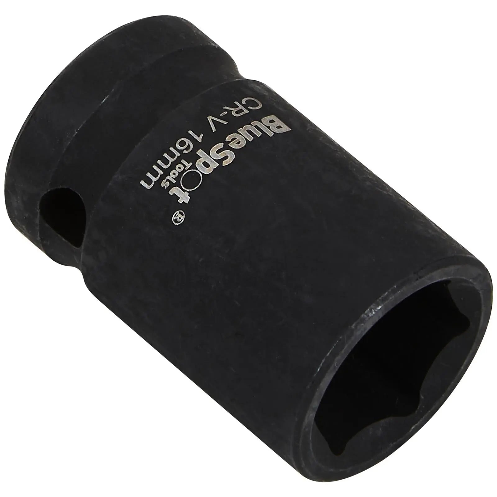 BlueSpot Shallow Impact Hex Socket 1/2" Drive 8-32mm - Choose Size  White Rose Tools