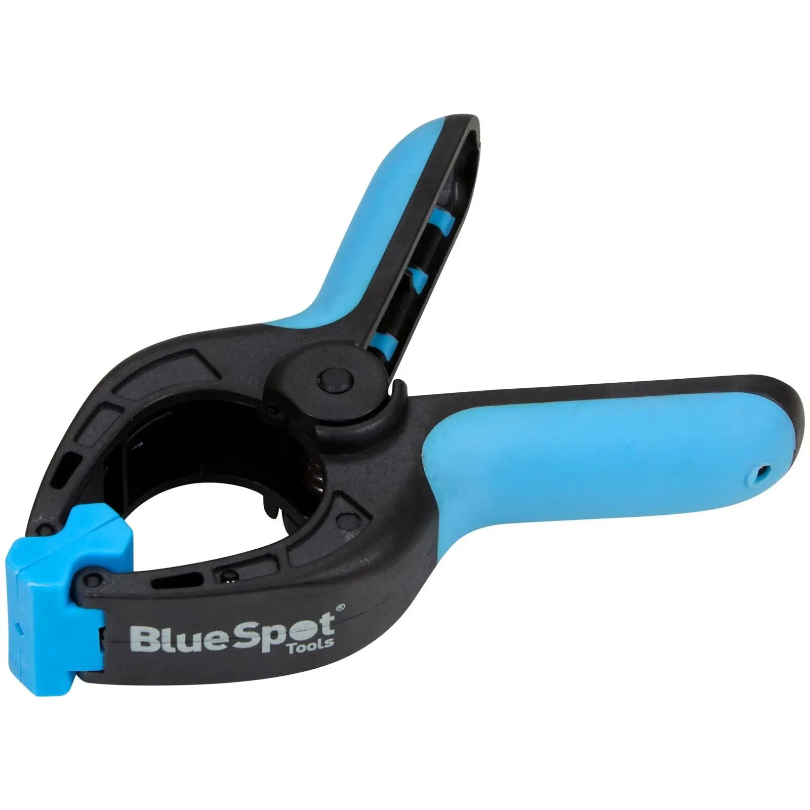 BlueSpot Spring Clamp Non Marring Soft Grip 115mm 4 1/2  White Rose Tools