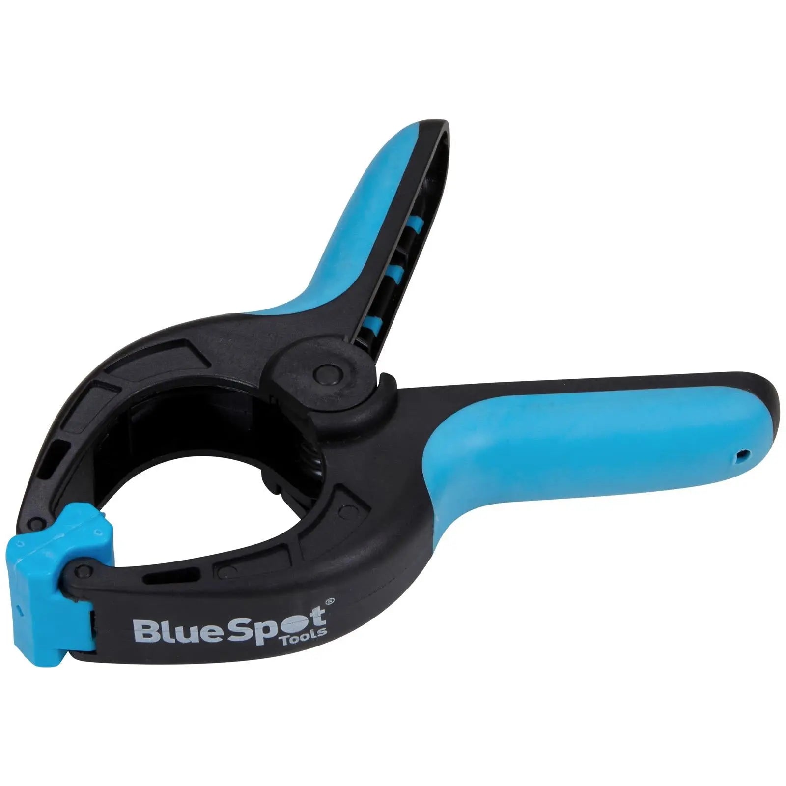 BlueSpot Spring Clamp Non Marring Soft Grip 160mm 6 1/4  White Rose Tools