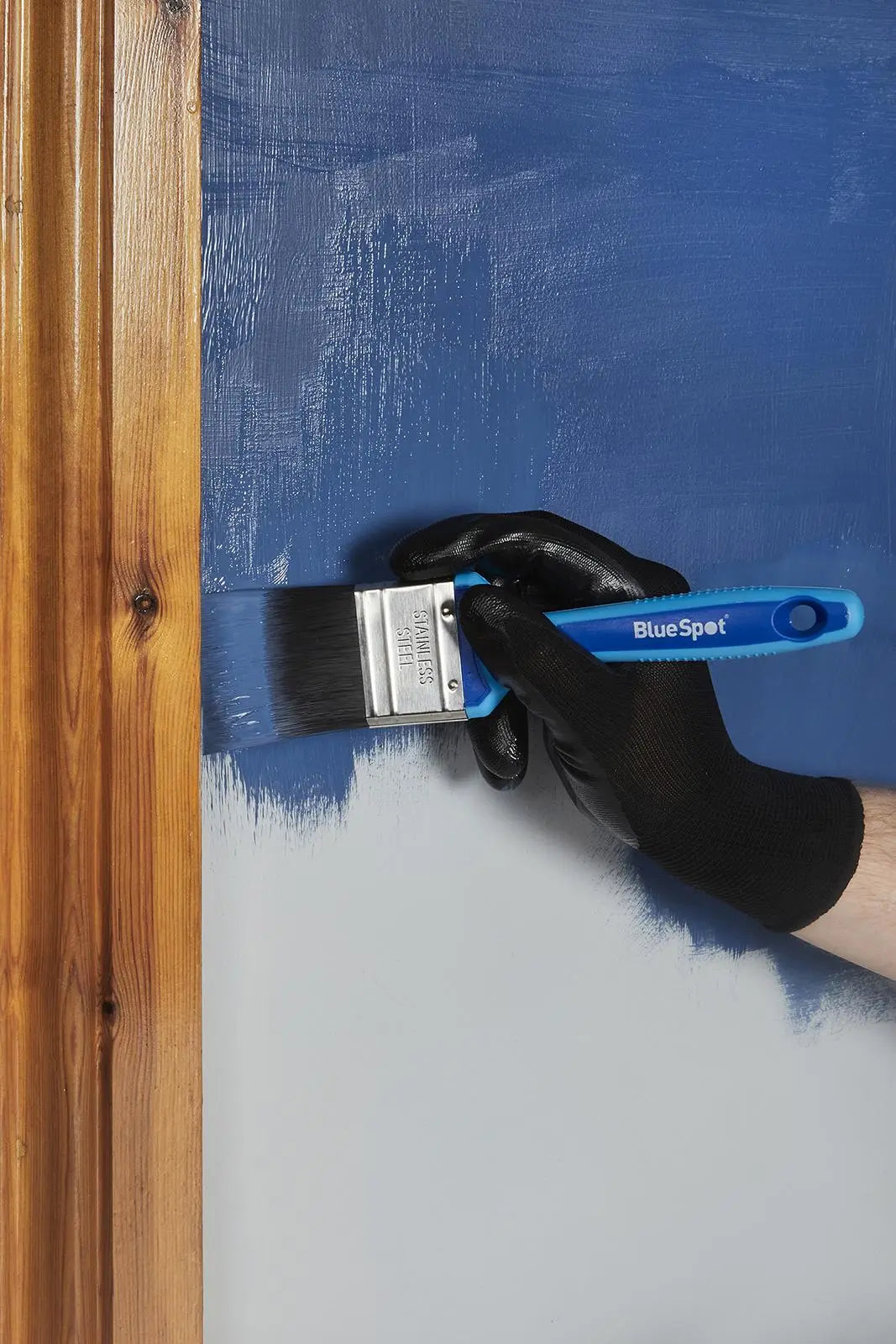 BlueSpot Synthetic Paint Brush with Soft Grip Handle 25mm (1") 