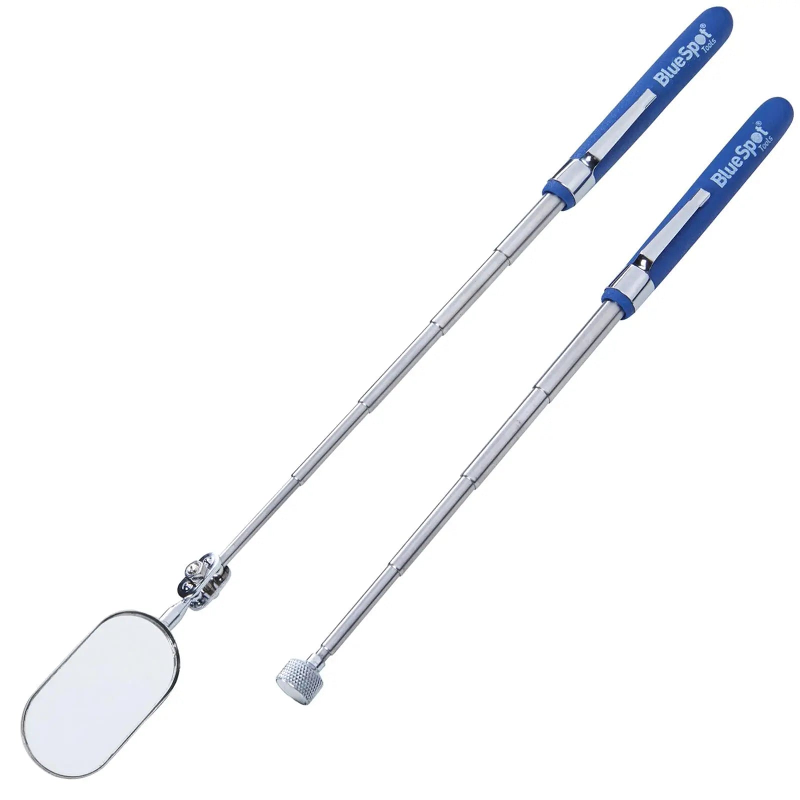 BlueSpot Telescopic Inspection Mirror and Magnetic Pickup Tool 2 Piece 