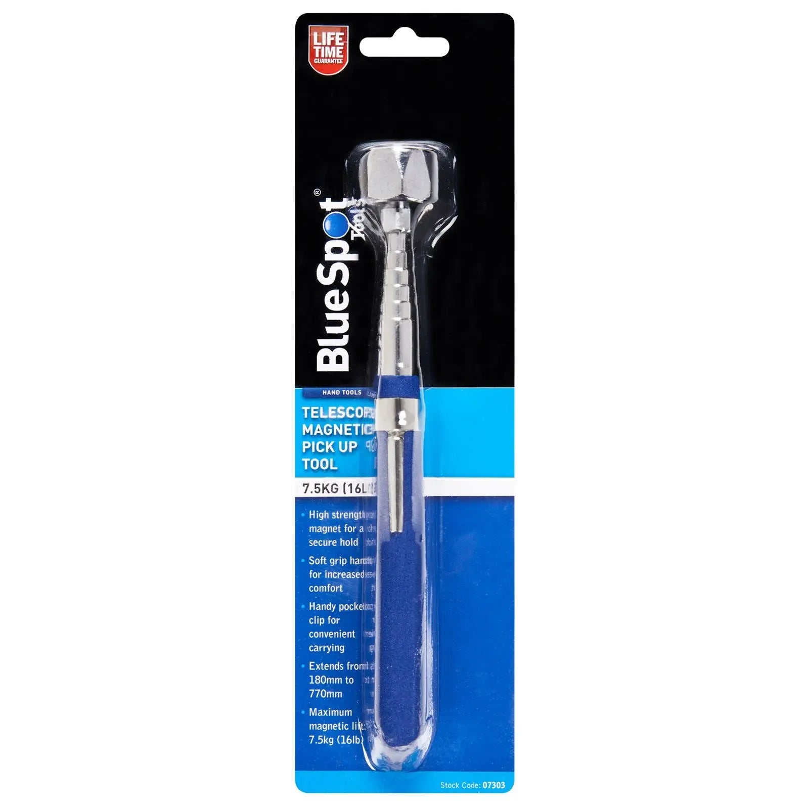 BlueSpot Telescopic Magnetic Tool 7.5kg 16lb 