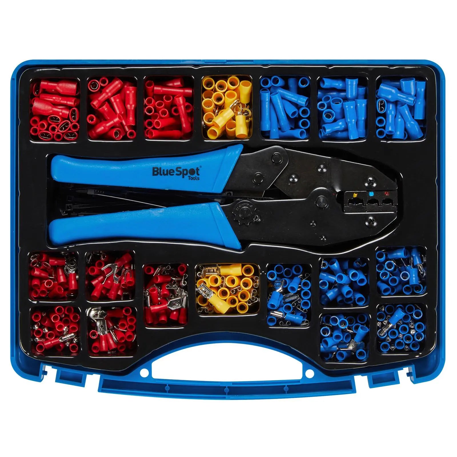 BlueSpot Terminal And Crimper Kit 552 Piece  White Rose Tools