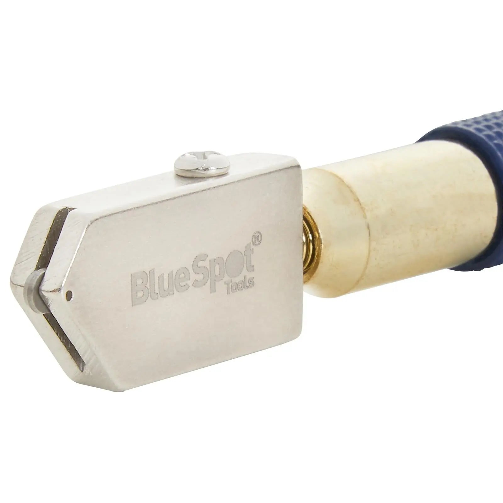 BlueSpot Tile and Glass Cutter with Lubricating Oil Reservoir 175mm for 6-12mm Glass  White Rose Tools
