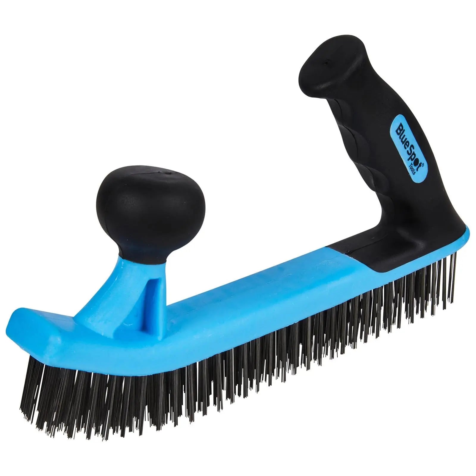 BlueSpot Wire Brush Heavy Duty 2 Handed  White Rose Tools