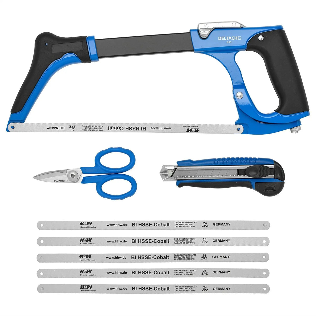Bunker Saw and Cutting Set in EVA Foam Inlay (11 Piece) 29714  White Rose Tools