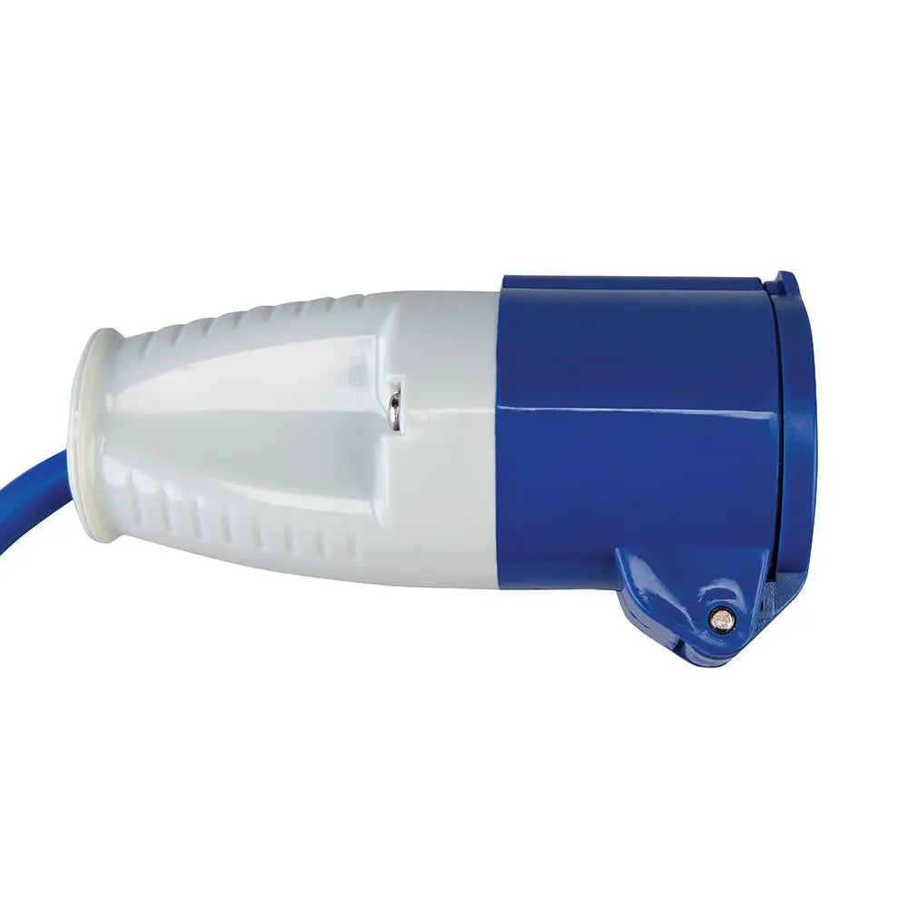 Defender 230V Fly Lead Converter 13A Plug to 16A Socket Caravan Generator 