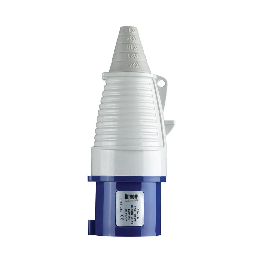 Defender 230V Plug 32A E884260  White Rose Tools