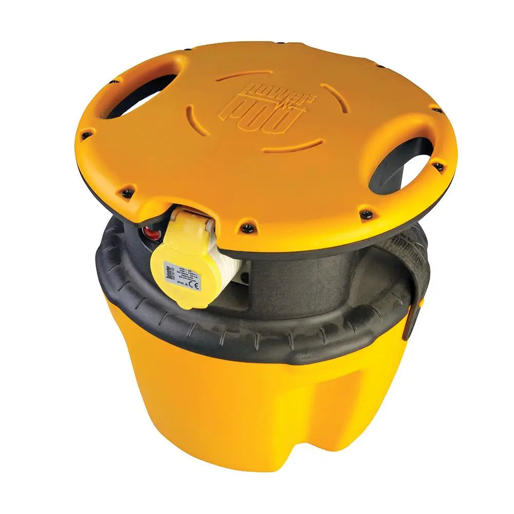 Defender 3kVA 110V 16 Amp Power Pod Transformer 2 Outlets IP44 Rated 
