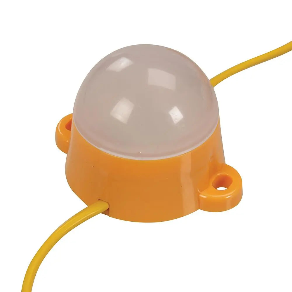 Defender 50W LED Encapsulated Festoon String Lights 22m 240V E89817  White Rose Tools