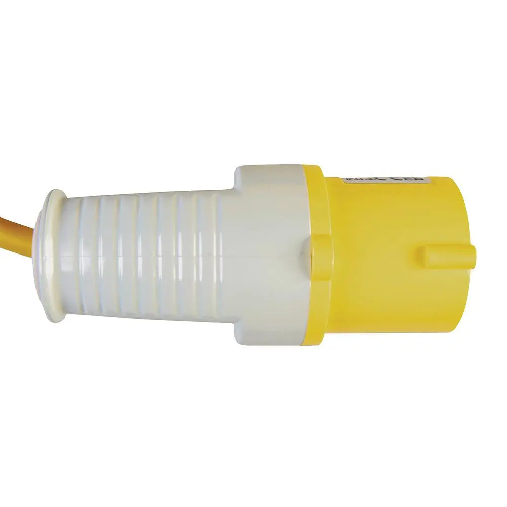 Defender Heavy Duty Industrial Cable Reel 50m 110V E86510  White Rose Tools
