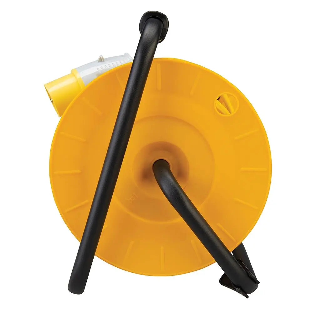 Defender Industrial Cable Reel 25m 110V 16A E86450  White Rose Tools