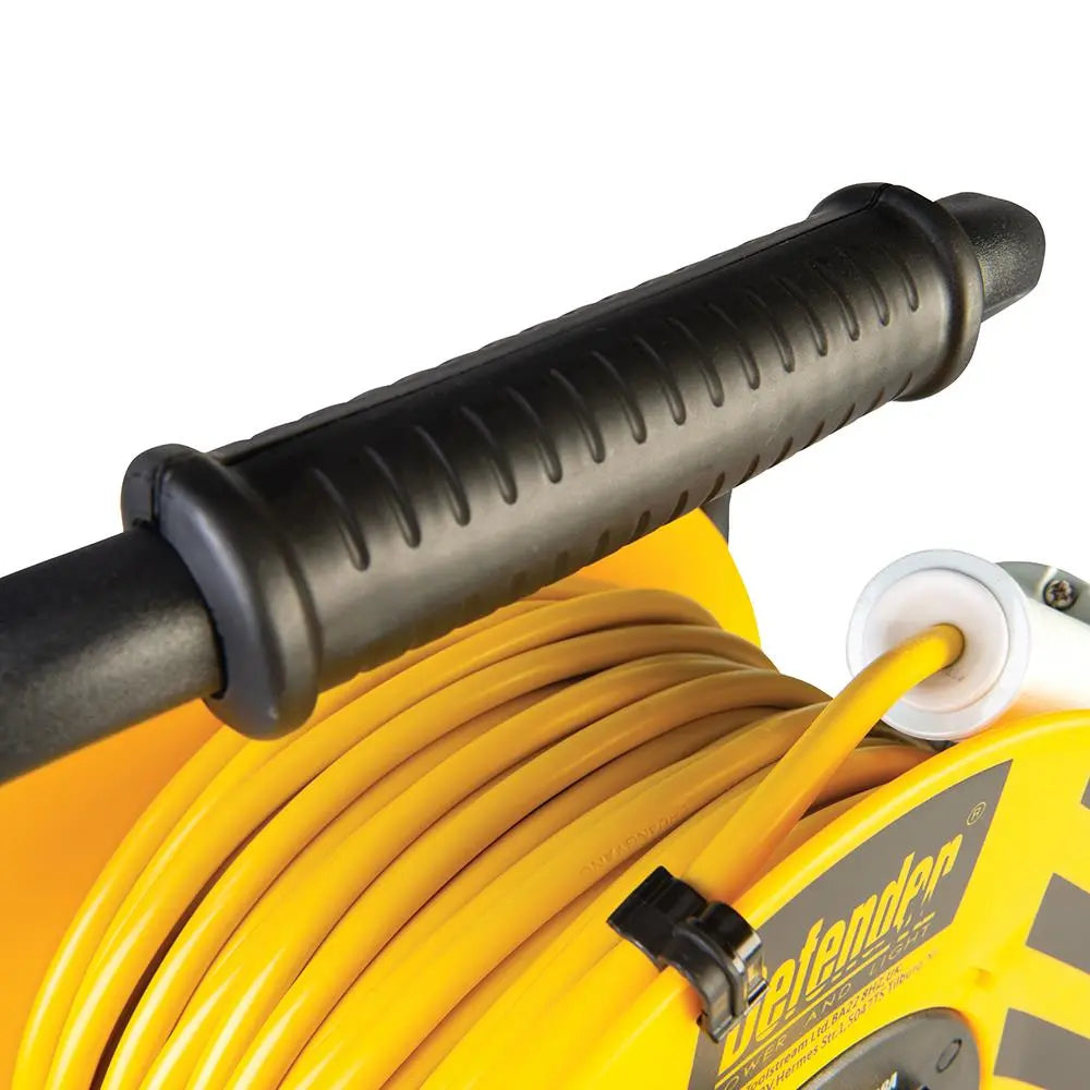 Defender Industrial Cable Reel 50m 110V E86500  White Rose Tools