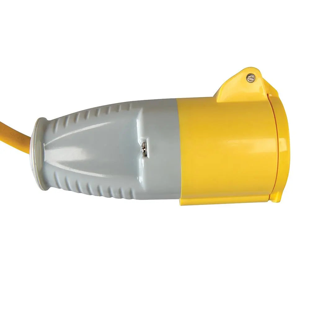 Defender Loose Lead Yellow 1.5mm2 10m 110V E85118  White Rose Tools