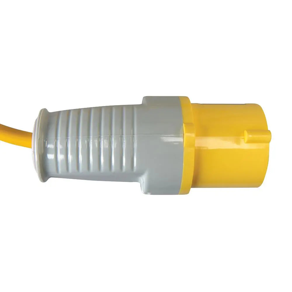 Defender Loose Lead Yellow 1.5mm2 10m 110V E85118  White Rose Tools
