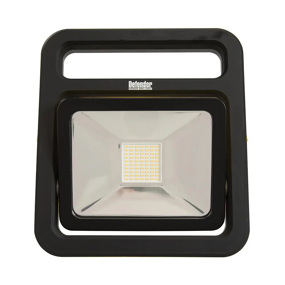 Defender Slimline LED Floor Light 110V 30W E206013  White Rose Tools
