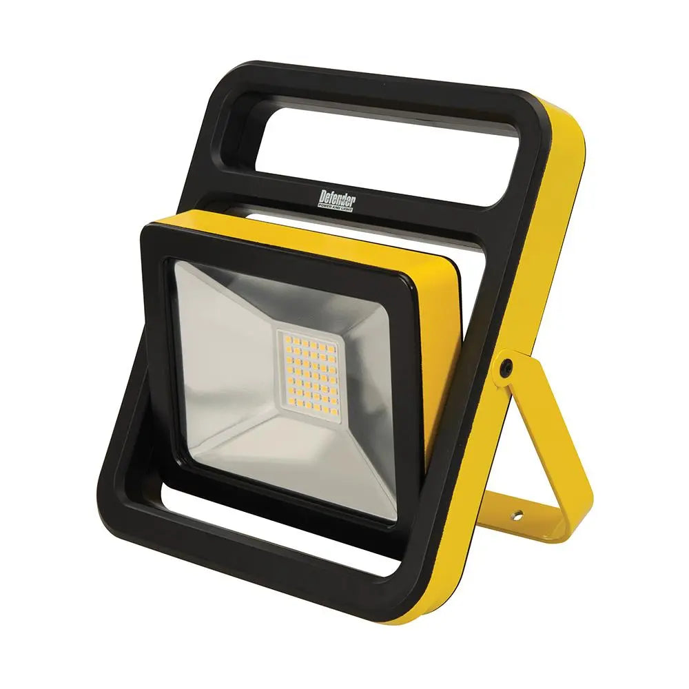 Defender Slimline LED Floor Light 240V 20W E206012  White Rose Tools