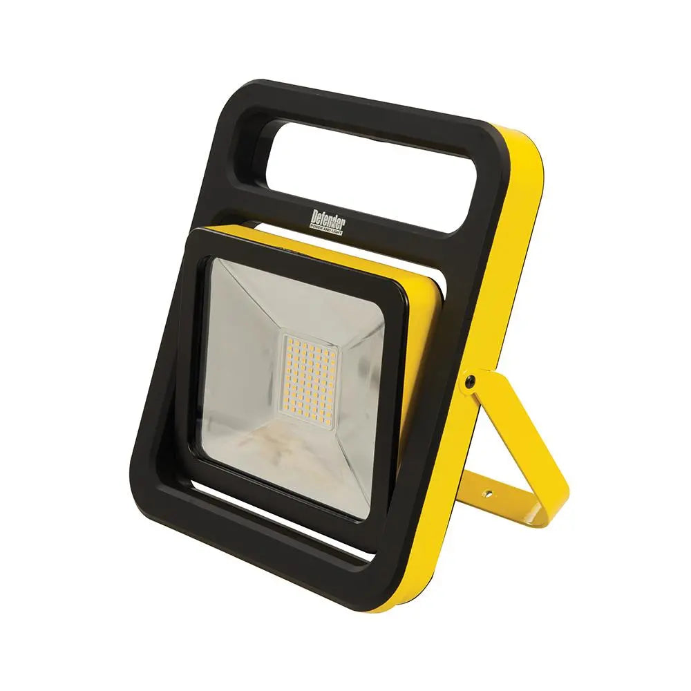 Defender Slimline LED Floor Light 240V 30W E206017  White Rose Tools