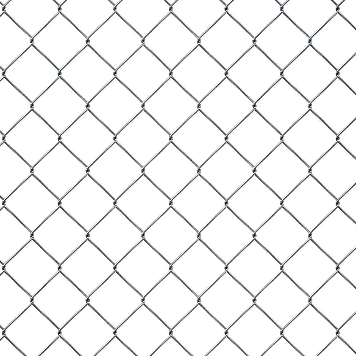 Dellonda 2 x2 x 1.5m Dog Kennel, Galvanised Steel, Roof Cover, Chain Link Fencing  White Rose Tools