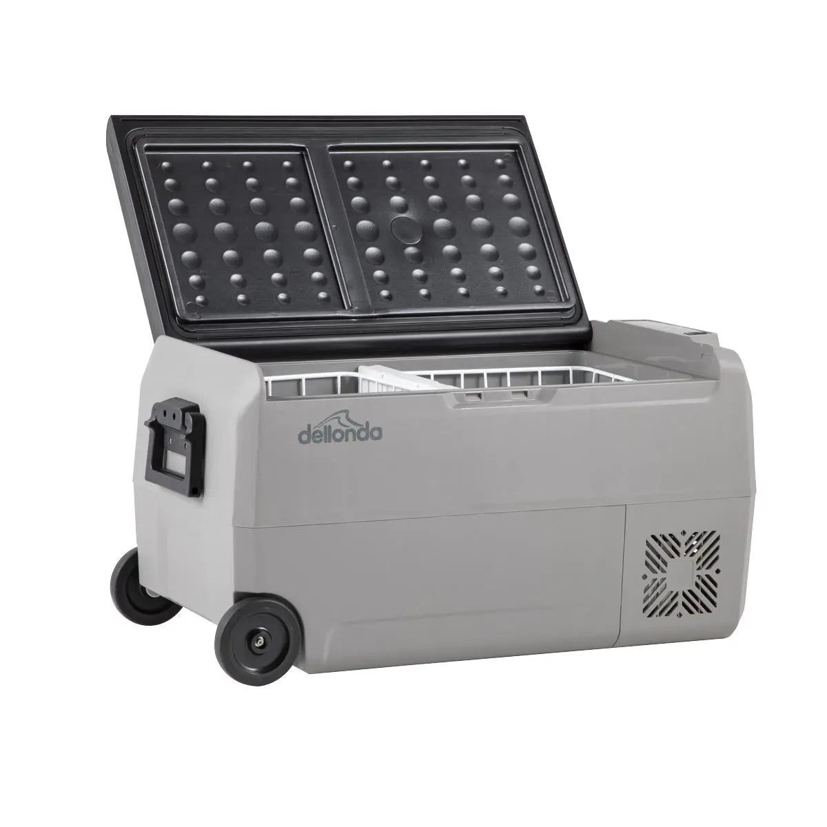 Dellonda 36L Portable Dual Zone Compressor Car Camping Fridge/Freezer 12/24V  White Rose Tools