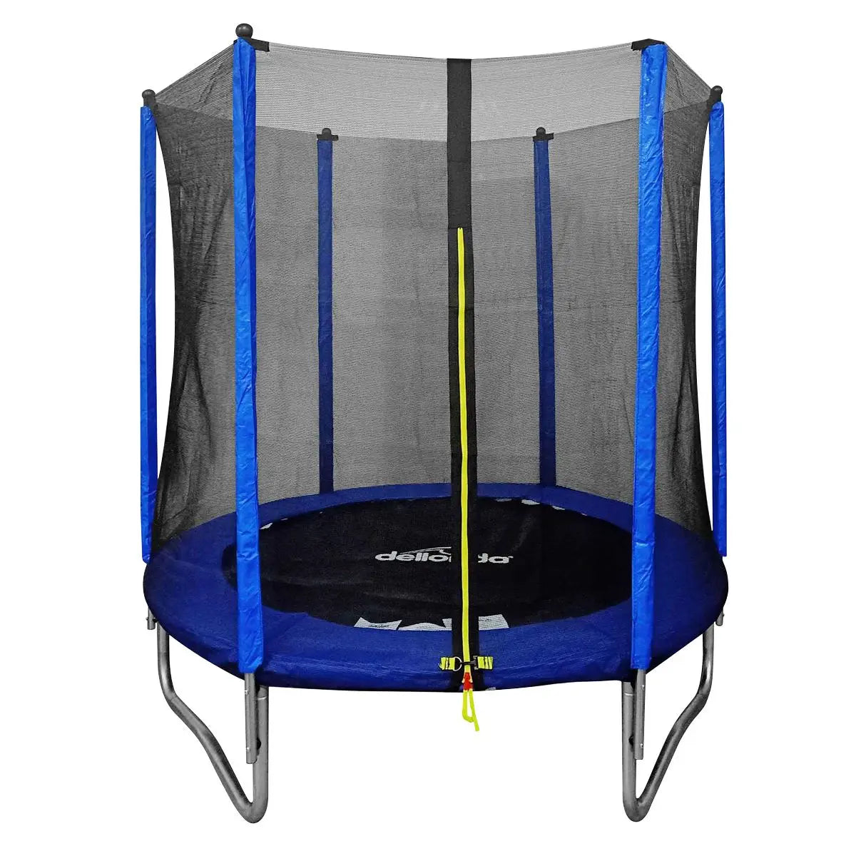 Dellonda 6ft Heavy Duty Outdoor Trampoline with Safety Enclosure Net  White Rose Tools