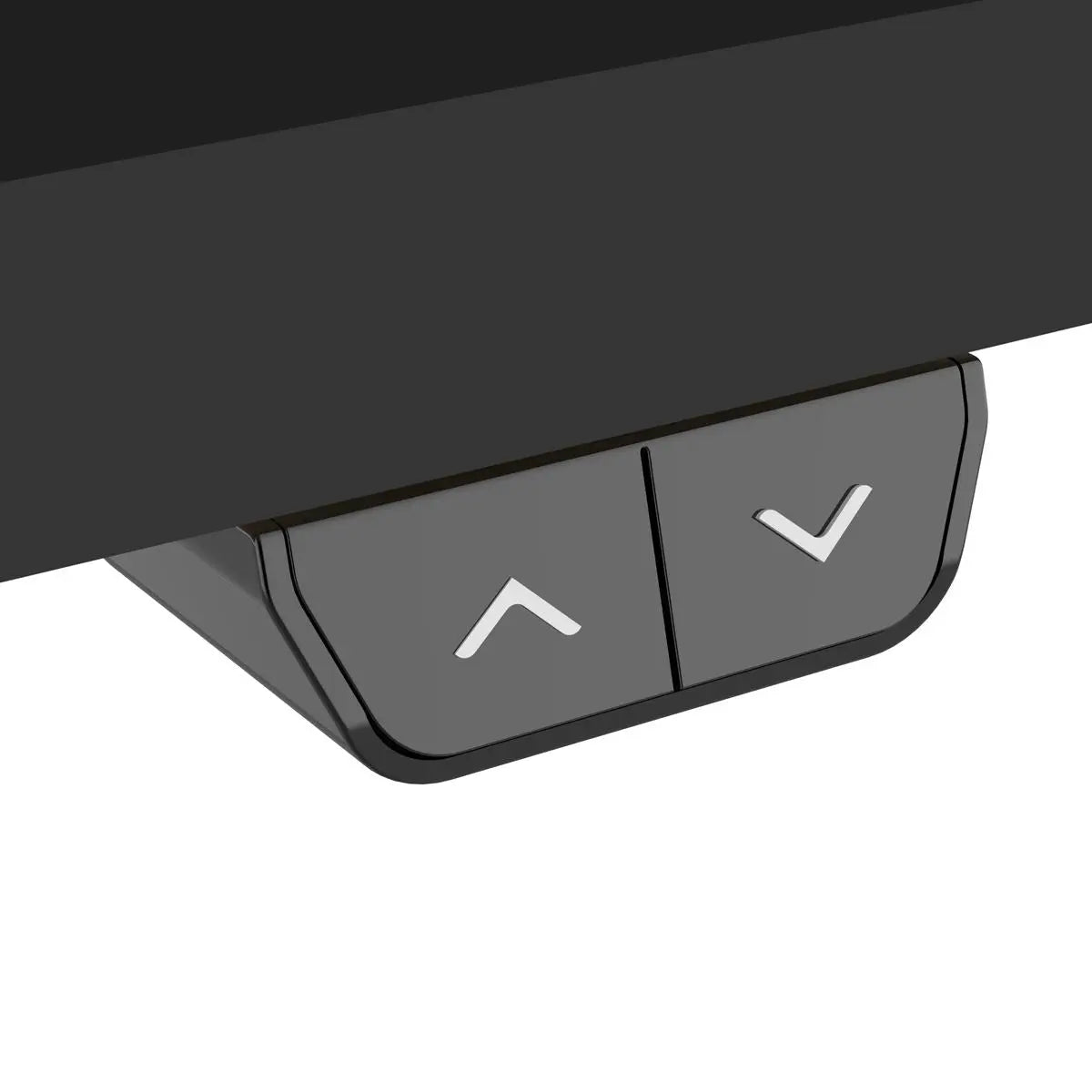 Dellonda Black Electric Adjustable Office Standing Desk, Quiet & Fast 1200x600mm  White Rose Tools