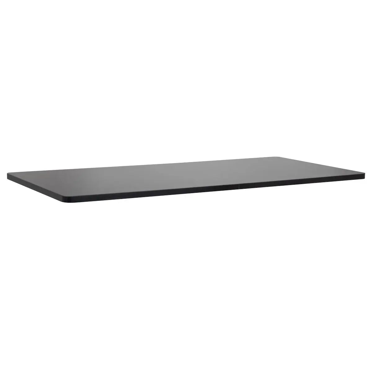 Dellonda Black Rectangular Desktop 1400 x 700mm, 1" Thickness - DH21  White Rose Tools