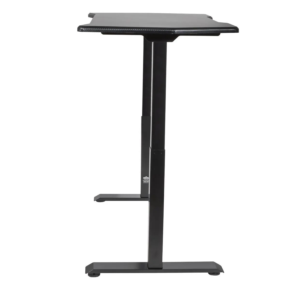 Dellonda Carbon Electric Height Adjustable Standing Desk, 1400 x 700mm Dual Motor 100kg  White Rose Tools