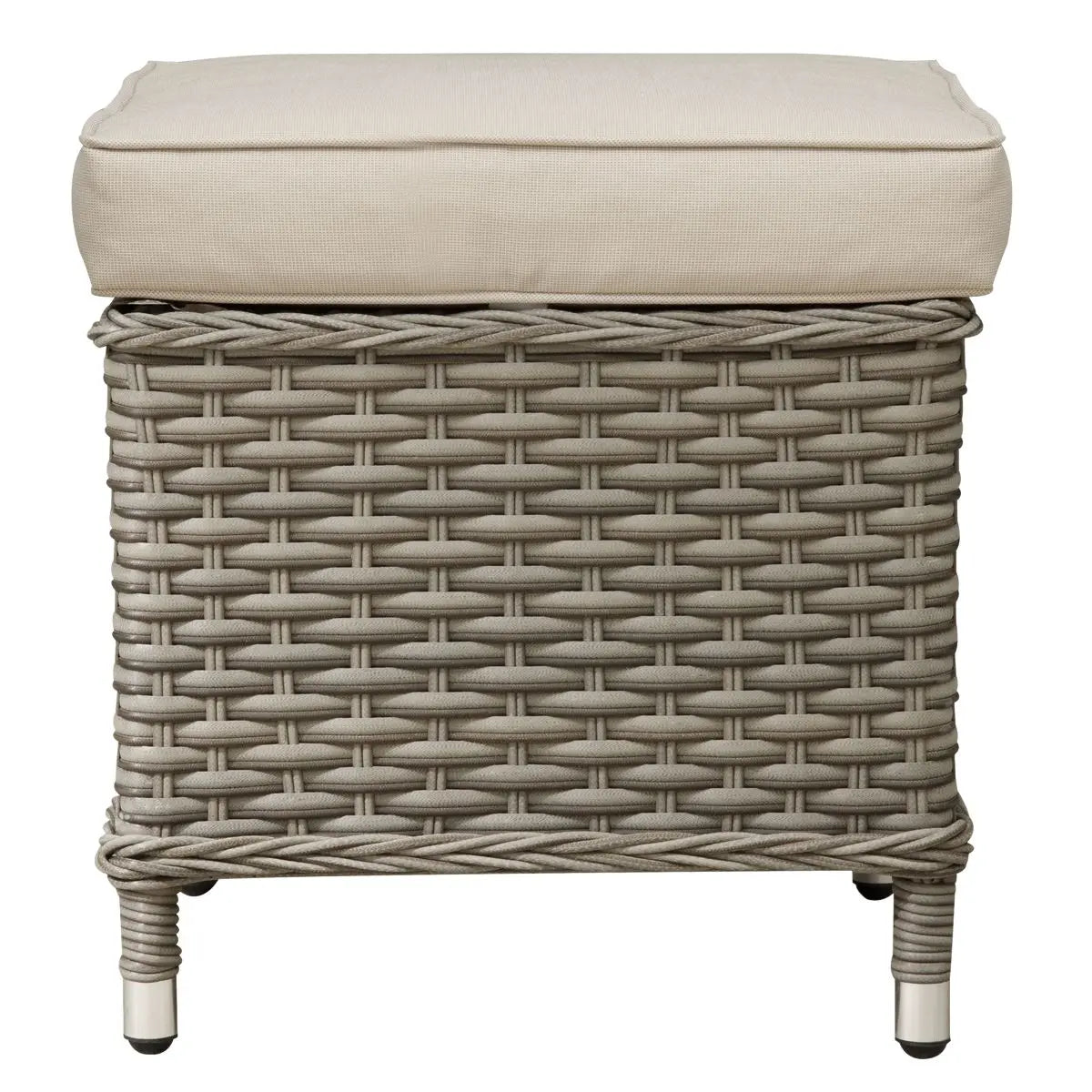 Dellonda Chester Rattan Wicker Outdoor 5 Seat Corner Sofa Set, Brown  White Rose Tools
