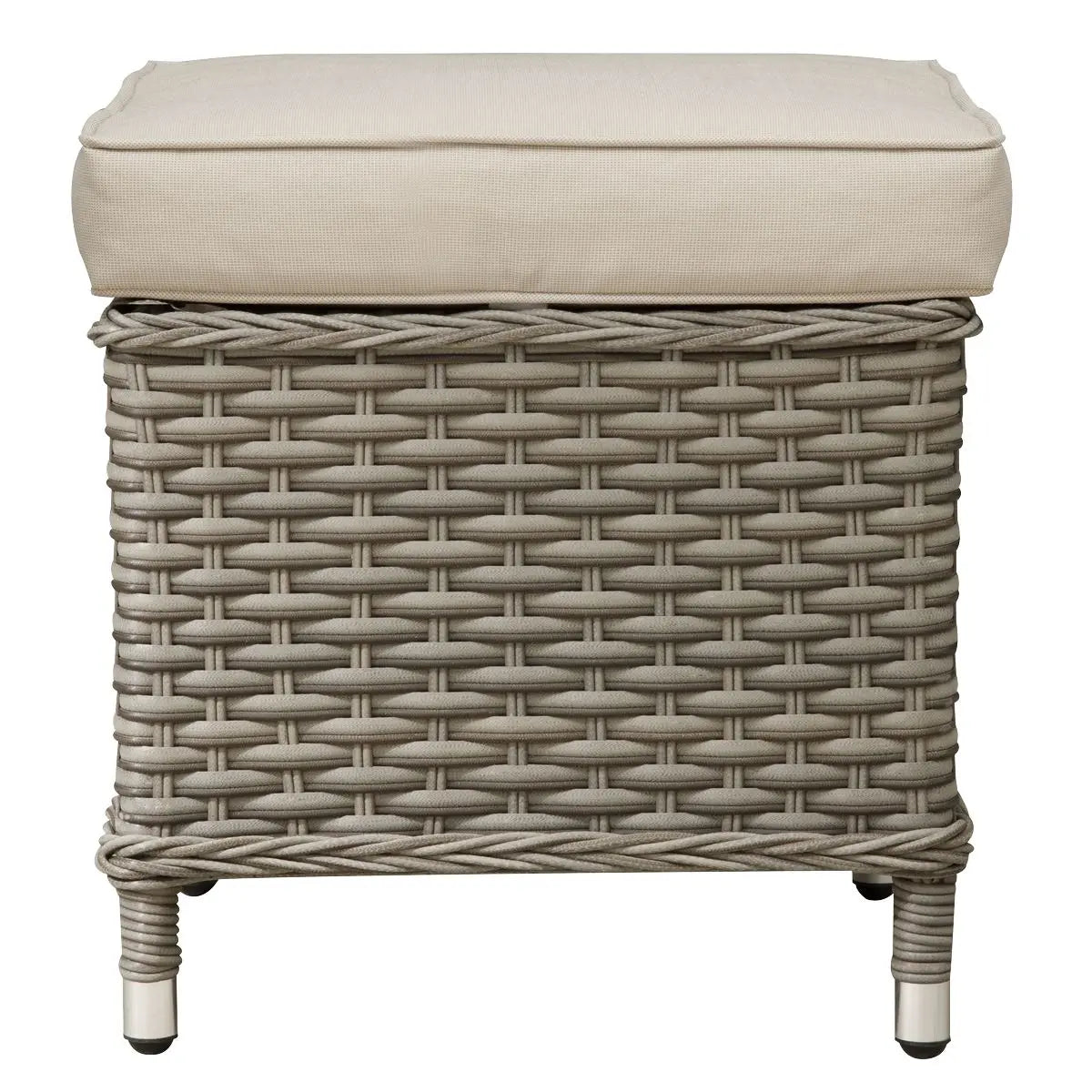 Dellonda Chester Rattan Wicker Outdoor 5 Seat Corner Sofa Set, Brown  White Rose Tools