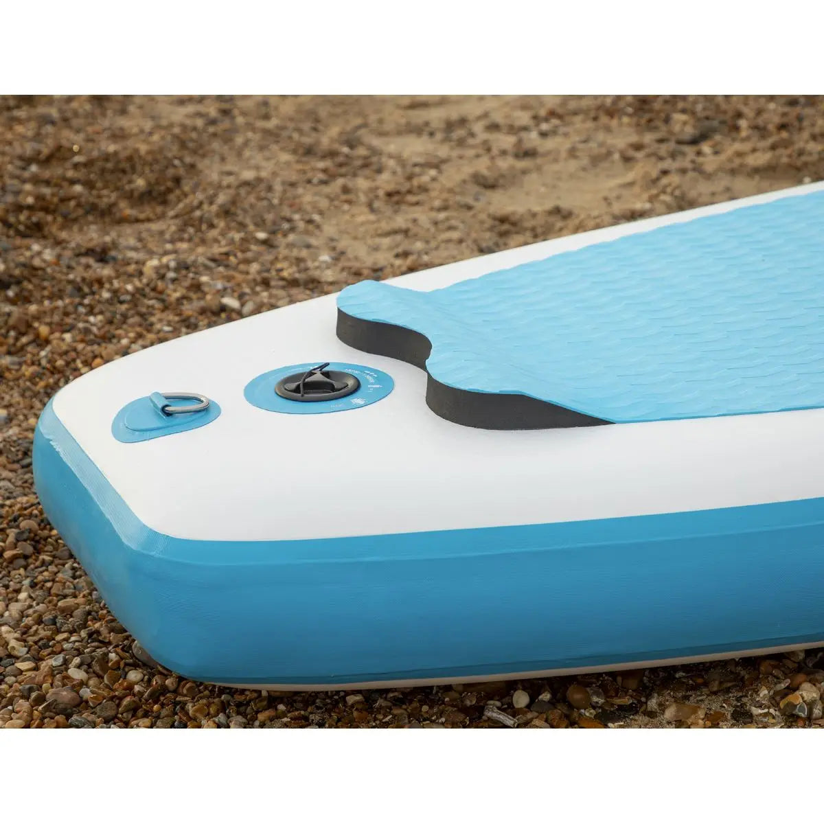 Dellonda Inflatable Stand Up Paddle Board 10'6" - Blue/White  White Rose Tools