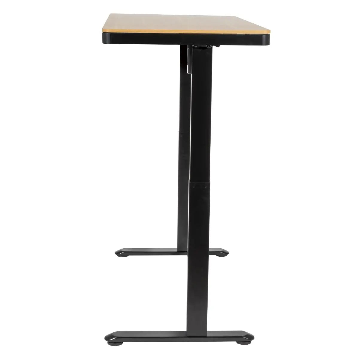 Dellonda Oak Electric Adjustable Standing Desk with USB & Drawer, 1200 x 600mm  White Rose Tools