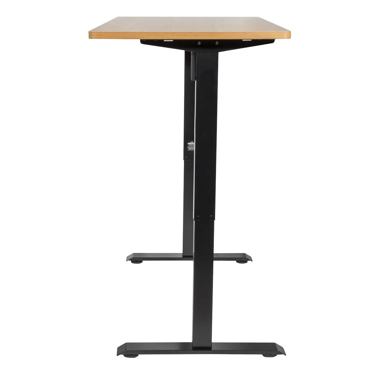 Dellonda Oak Electric Height Adjustable Standing Desk, Office Quiet & Fast 1400 x 700mm  White Rose Tools