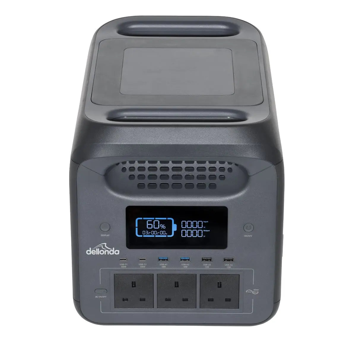 Dellonda Portable Power Station 1800W  White Rose Tools