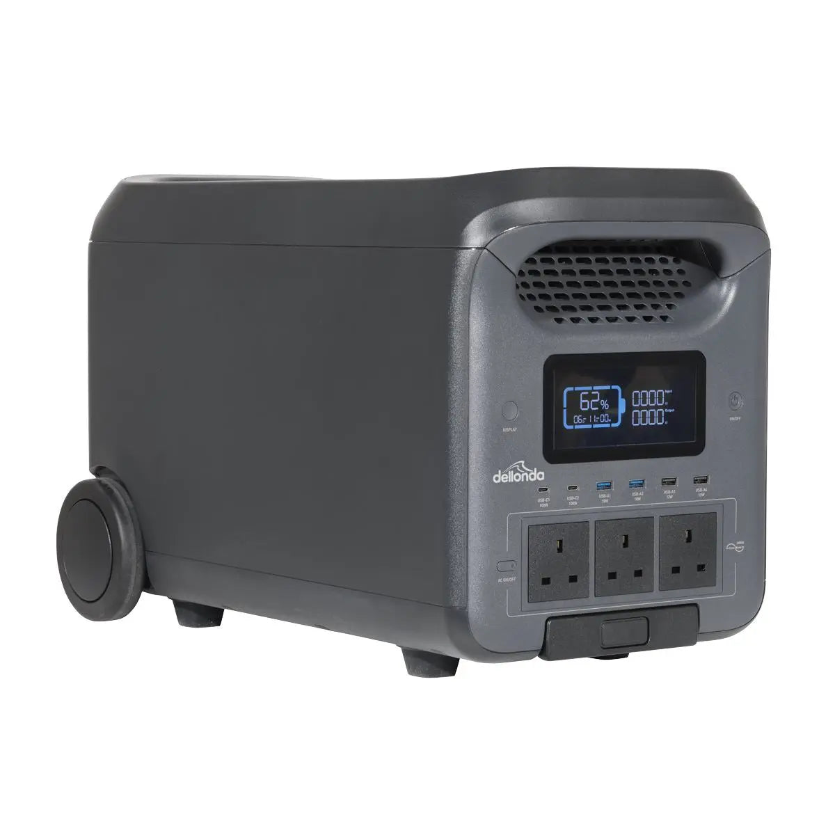 Dellonda Portable Power Station 3000W  White Rose Tools