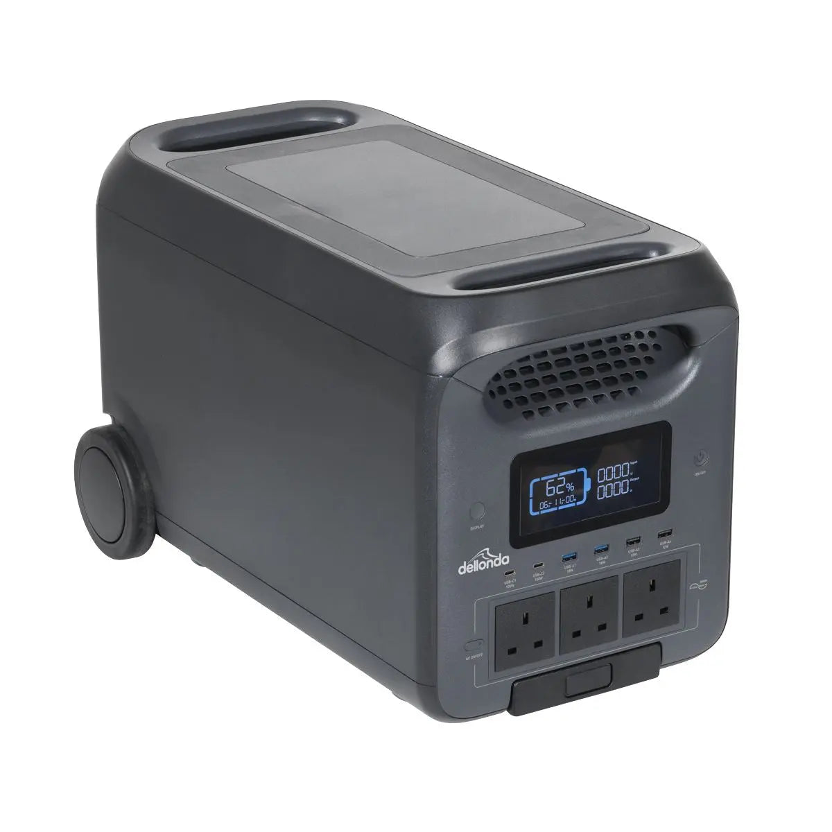 Dellonda Portable Power Station 3000W  White Rose Tools