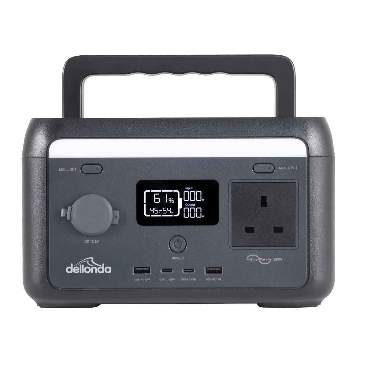 Dellonda Portable Power Station 300W  White Rose Tools