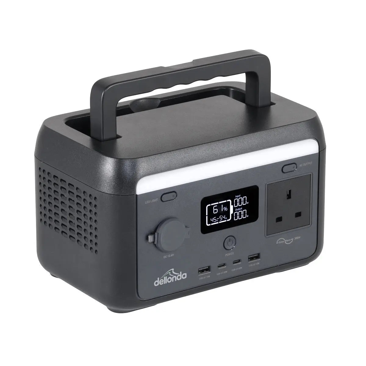 Dellonda Portable Power Station 300W  White Rose Tools