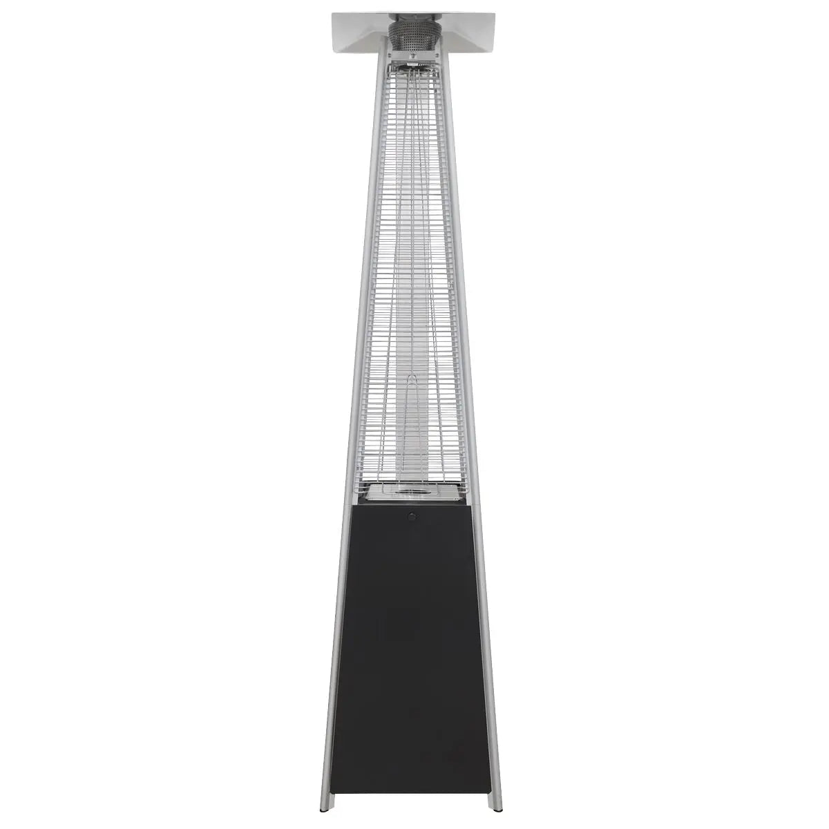 Dellonda Pyramid Gas Outdoor Garden Patio Heater 13kW Commercial & Home Use  White Rose Tools