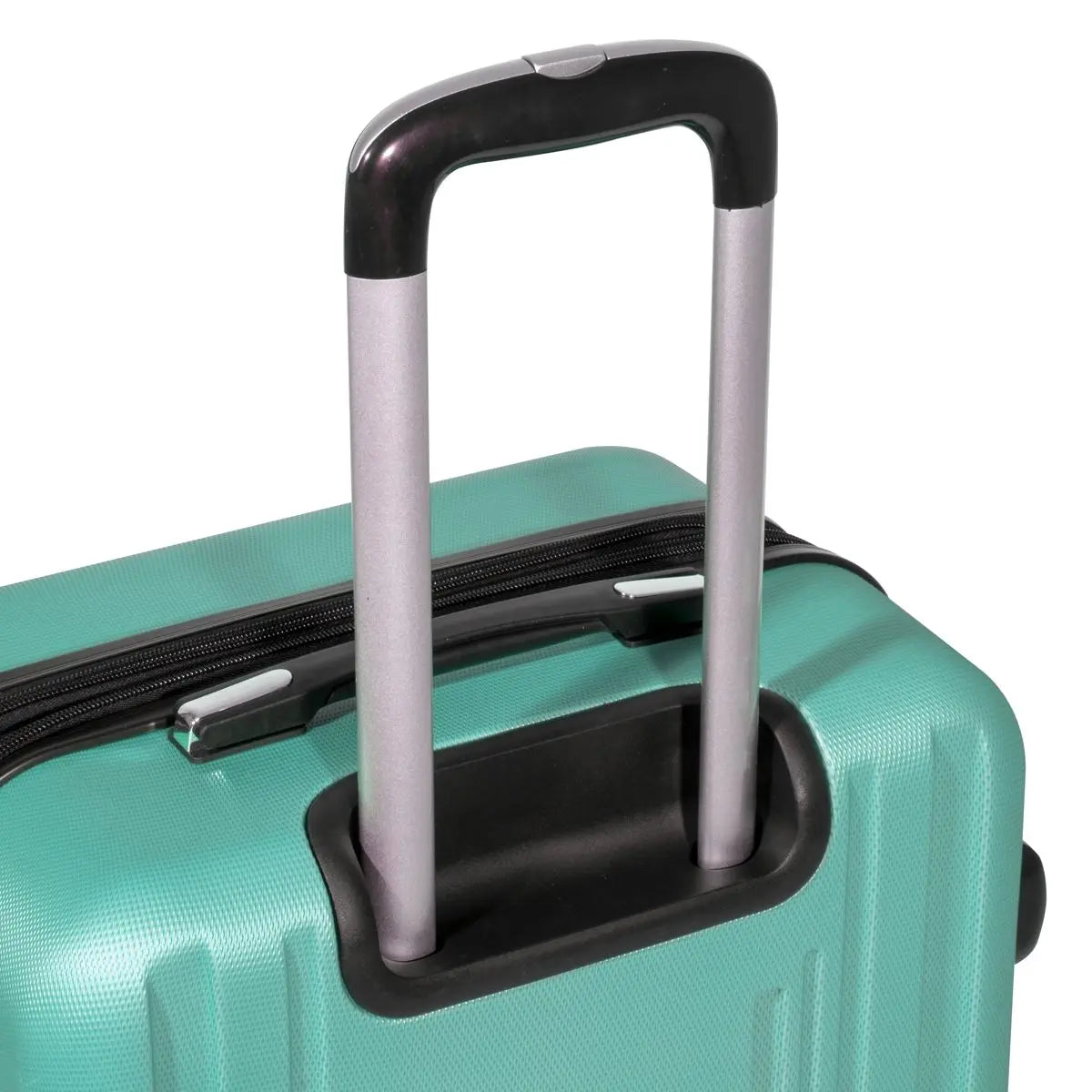 Dellonda Set 3-Piece Lightweight ABS Luggage Set with Integrated TSA Approved Combination Lock - Teal - DL126  White Rose Tools