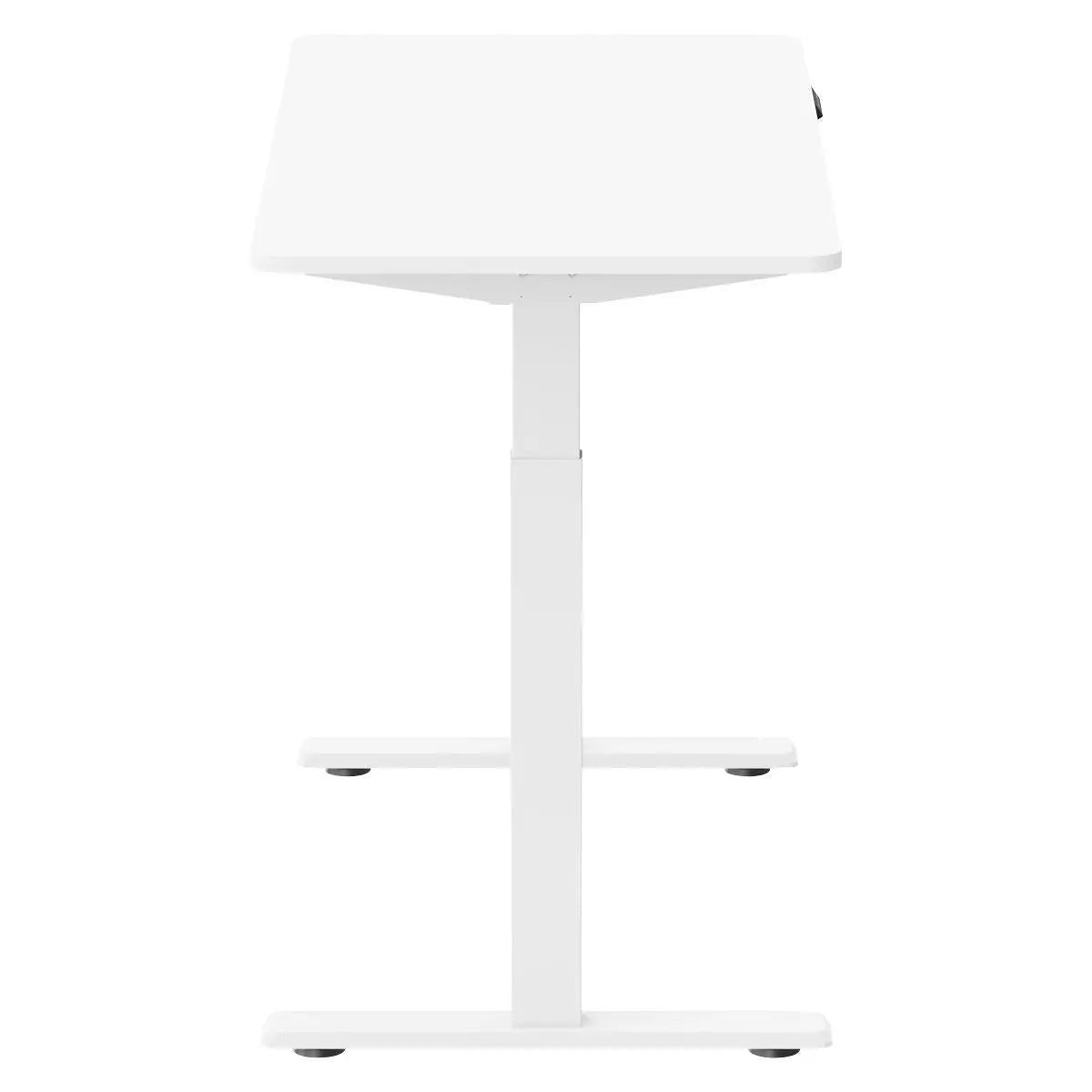 Dellonda White Electric Adjustable Office Standing Desk, Quiet & Fast 1200x600mm  White Rose Tools