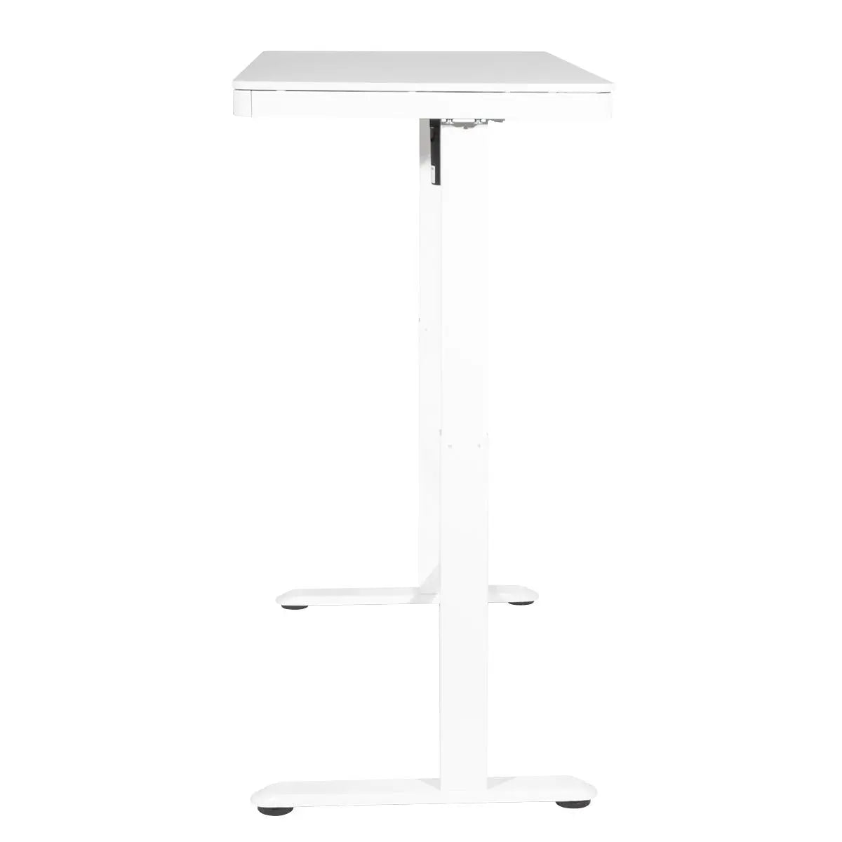 Dellonda White Electric Adjustable Standing Desk with USB & Drawer, 1200 x 600mm  White Rose Tools