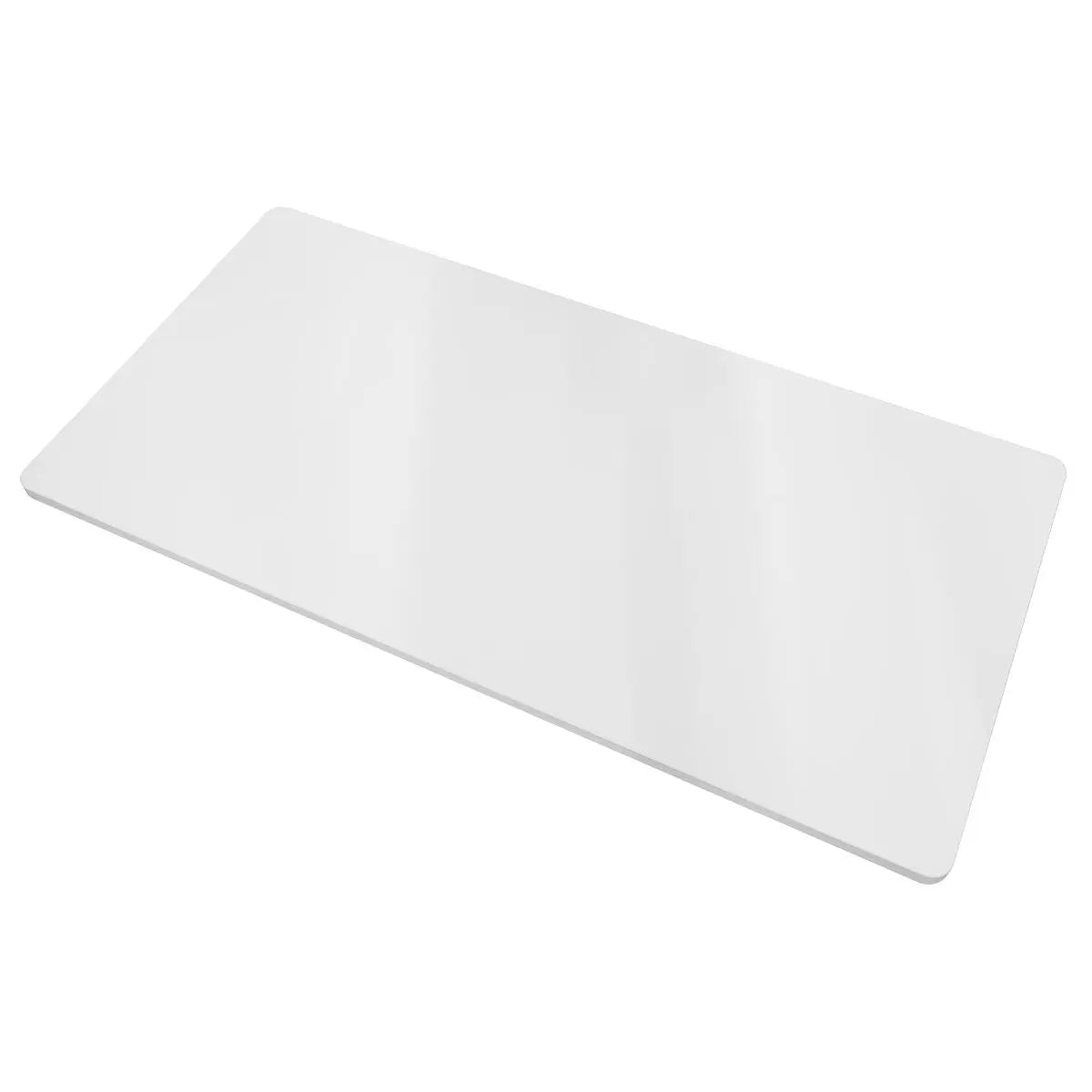 Dellonda White Rectangular Desktop 1400 x 700mm, 1" Thickness - DH19  White Rose Tools