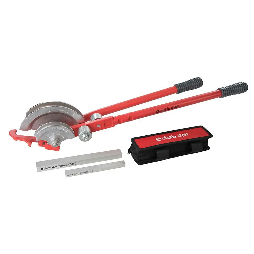 Dickie Dyer Heavy Duty Pipe Bender Kit 3pce 15 - 22mm 516756  White Rose Tools