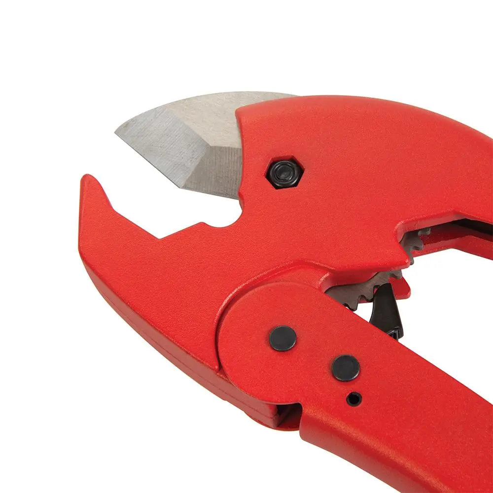Dickie Dyer PVC Ratcheting Pipe Shears 42mm 432848  White Rose Tools